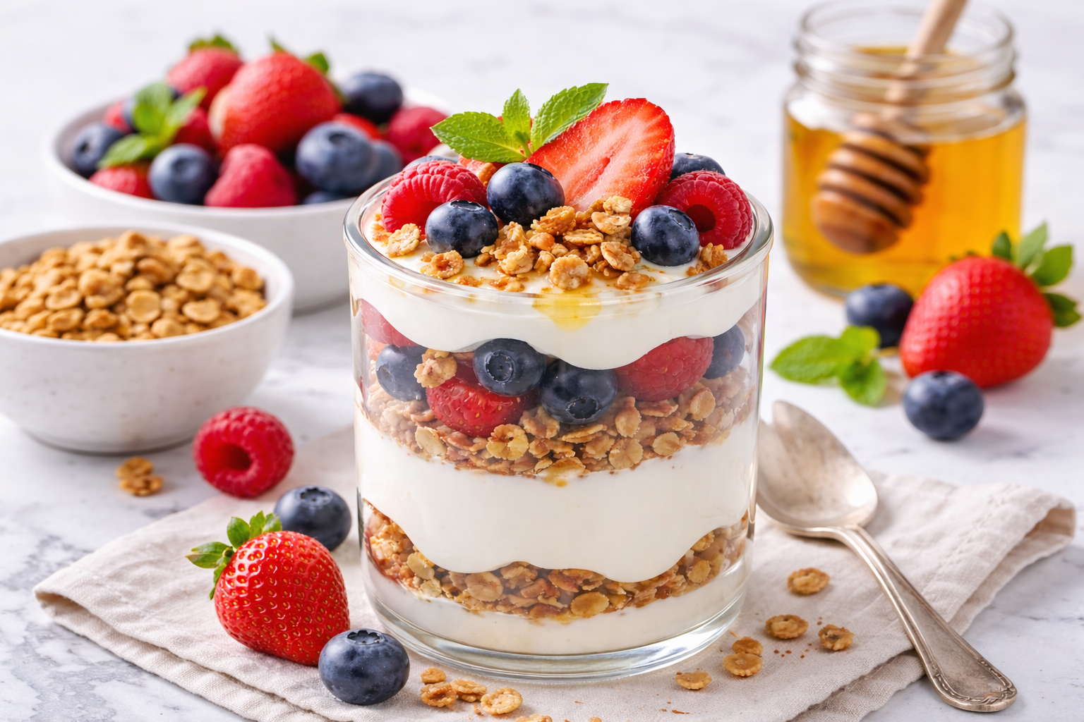 Greek Yogurt Parfait